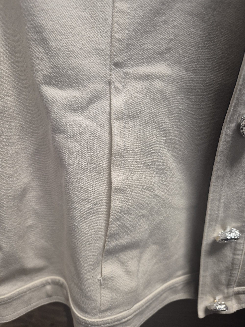 St. John Sport Vintage Cream Cropped Utility Jacket Marie Gray. - Picture 9 of 11